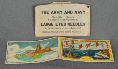 Army Navy Needle Book Sewing 