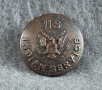 US Indian Service Uniform Button