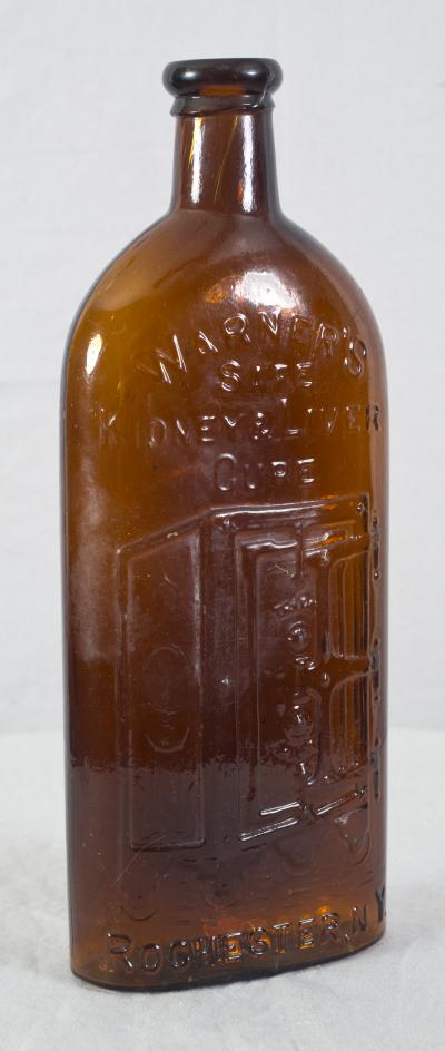 Warner's Safe Kidney & Liver Cure Amber Bottle