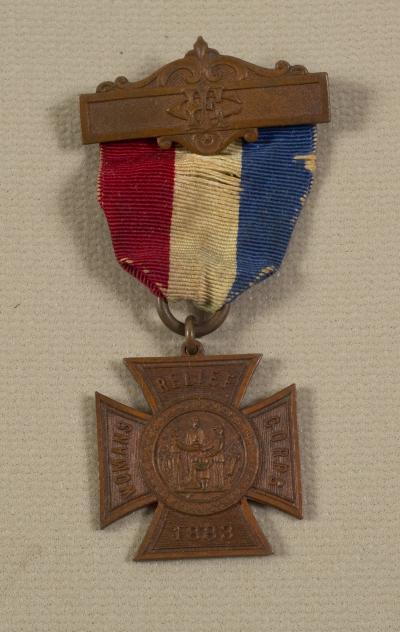 Civil War Veteran GAR Women’s Relief Corps Medal