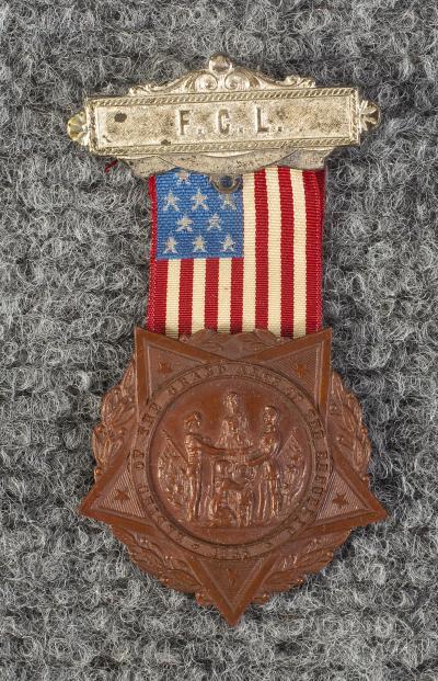 Civil War FCL Ladies Grand Army Republic GAR Medal