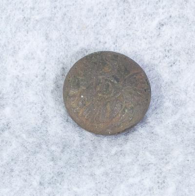 Civil War Dragoon Button Dug Leavenworth Relic
