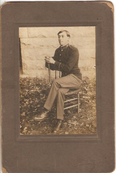Engineer Soldier CDV Photo 1905 Era