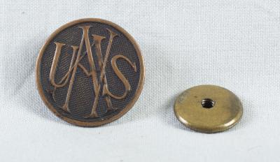 WWI USNA National Army Collar Disc