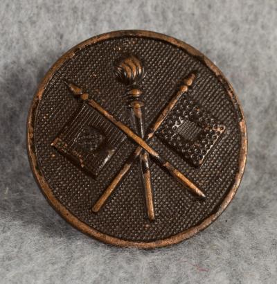 WWI Signal Corps Collar Disc