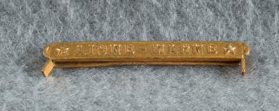 WWI Aisne Marne Bar Victory Medal Device
