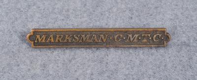 Marksman CMTC Shooting Badge