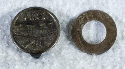 WWI Infantry Equipment Marker Disk