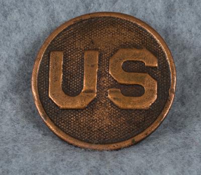 SOLD Archive Area-- WWI US Collar Disc