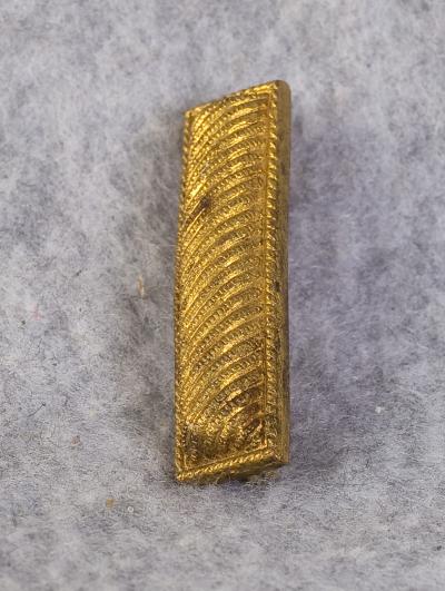 WWI Officer Faux Bullion 2nd Lieutenant Bar BB&B