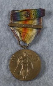 WWI US Victory Medal w/ France Bar