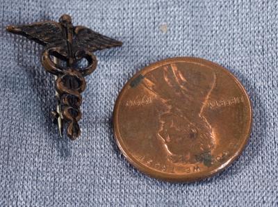 WWI Medical Officer Medic Insignia Pin