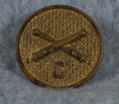 WWI Artillery C Collar Disc 1930's