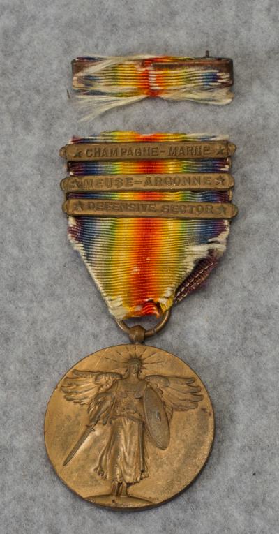 WWI Victory Medal Marne Meuse Argonne