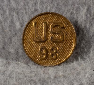 US 98th Regiment Collar Disk Type II