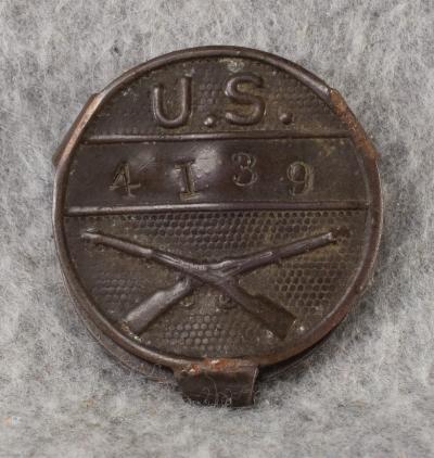 WWI Infantry Equipment Marker Disk