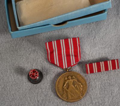 Boxed USN Second Nicaraguan Campaign Medal