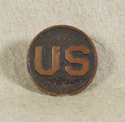 SOLD Archive Area-- WWI US Enlisted Collar Disk