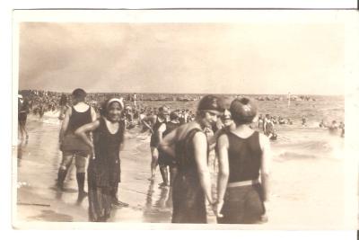 WWI era Picture Postcard Coney Island Beach