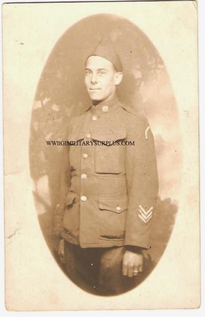 WWI Photo 42nd Division Soldier