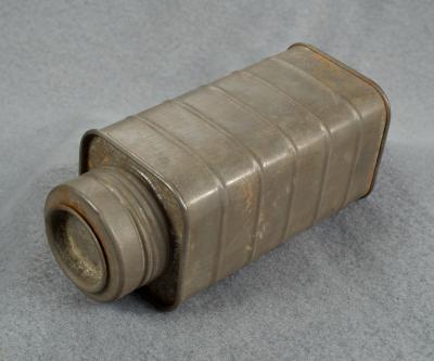 WWI Mess Condiment Tin Can