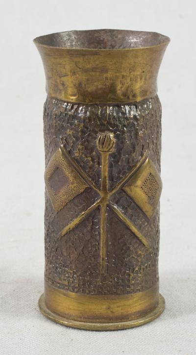 WWI Trench Art 37mm Shell AEF Signals