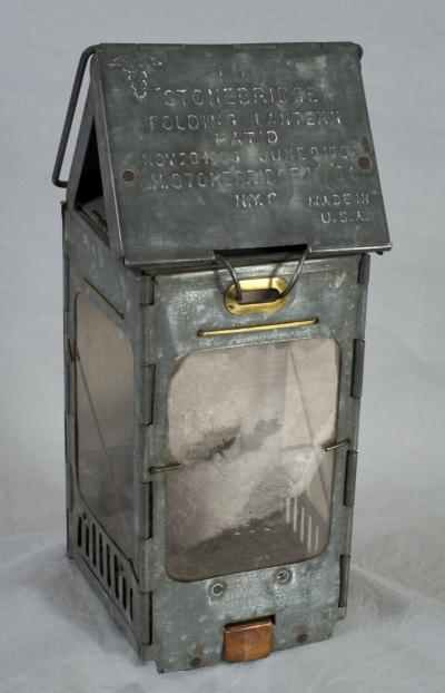 WWI Medical Dept. Stonebridge Folding Lantern