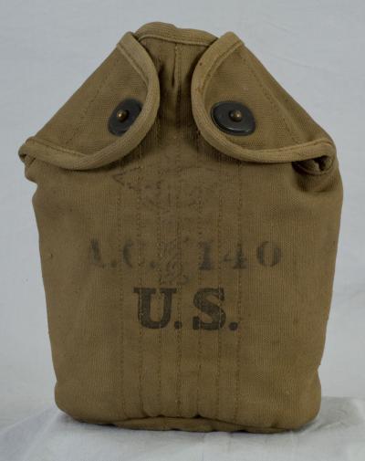 WWI Army 140th Ambulance Company Canteen Cover