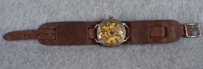 WWI Trench Wristwatch & Shrapnel Guard
