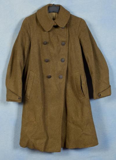SOLD Archive Area-- WWI Wool Enlisted Trench Coat