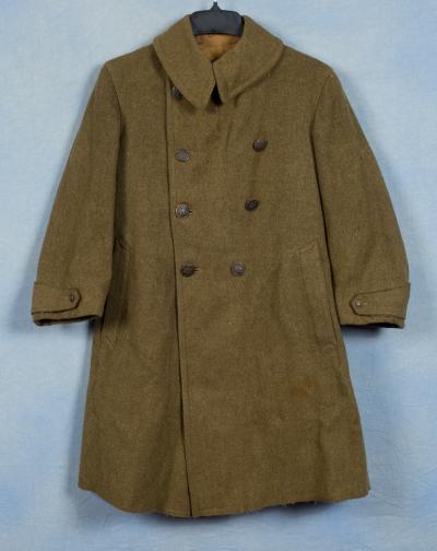 SOLD Archive Area-- WWI Wool Enlisted Trench Coat