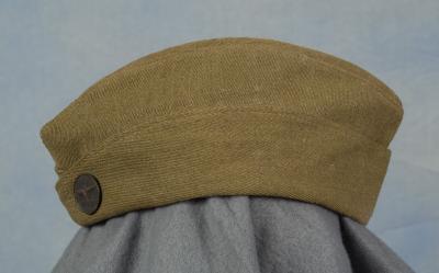 WWI OD Wool Overseas Cap Hat AAF