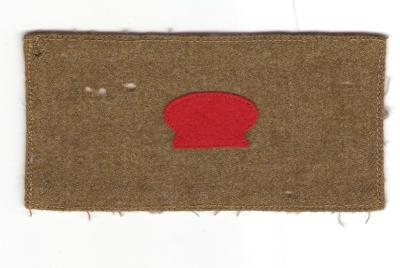 WWI era Army Baker Cook Rate Patch