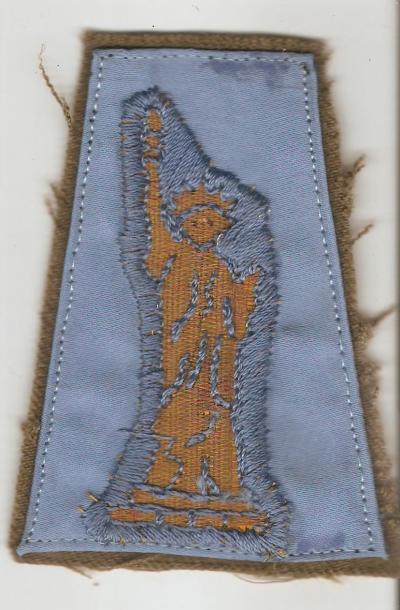 WWI 77th Infantry Division Patch Bullion