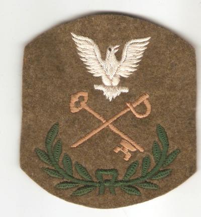 WWI Quartermaster Master Rate Patch