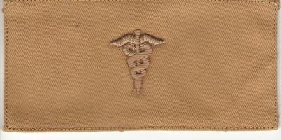 WWI Medical Rank Rate Patch
