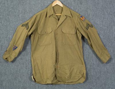 WWII 8th Army Air Force Wool Field Shirt