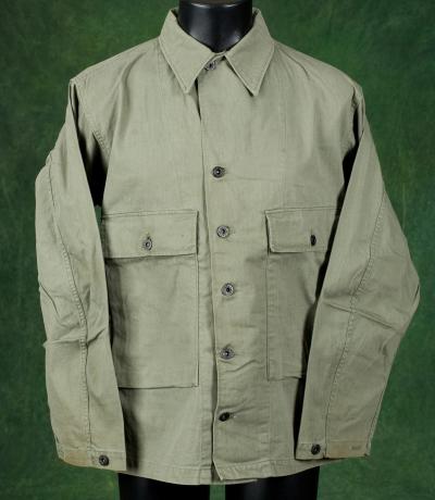 SOLD Archive Area-- WWII Navy USN HBT Jacket