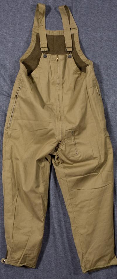 SOLD Archive Area-- WWII US Army Tanker Bib Overalls