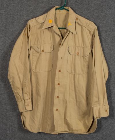Items For SALE Area-- WWII Khaki Medical Officers Shirt
