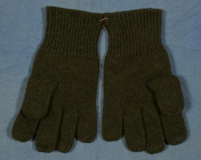 WWII Wool Gloves Inserts Mittens 