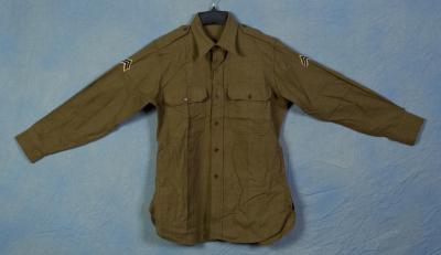 WWII Army Officers Wool Field Shirt 15x32