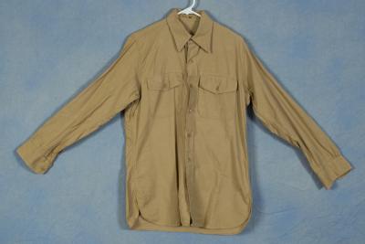 WWII era Army Khaki Uniform Shirt