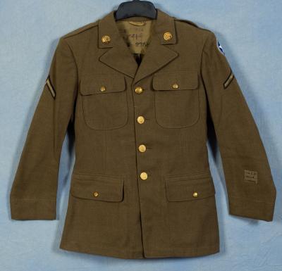 WWII 7th Service Command Uniform Jacket Blouse 37R