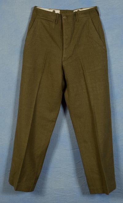 WWII US Army M-1937 Trousers Pants 33x33
