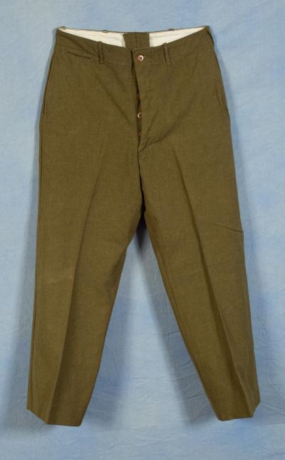 SOLD Archive Area-- WWII US Army M1937 Trousers Pants 32x29