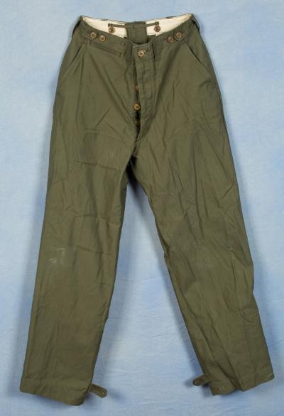 SOLD Archive Area-- WWII US Army M43 Field Trousers Pants