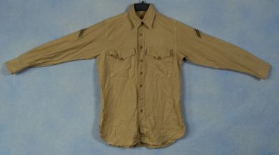 WWII USMC Khaki Field Shirt