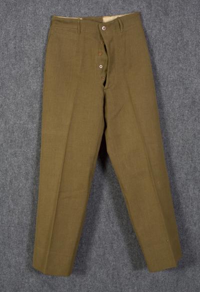 WWII US Army M-1937 Trousers Pants 28x29