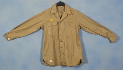 WWII Army Khaki Shirt Mint Cutter Tags